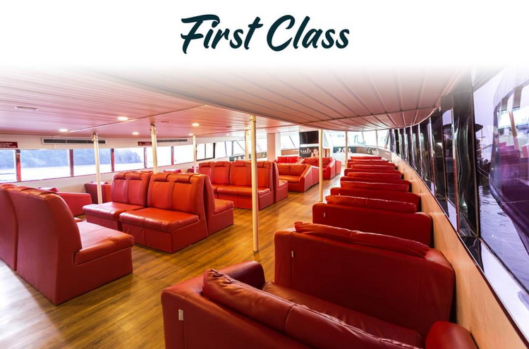 Phi Phi Island Full Day Big Boat Tour First Class Seats